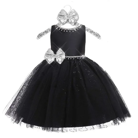 NWT Beautiful Sparkling Bling Rhinestone Sequins Christmas Or Flower Gir… - Picture 13 of 16